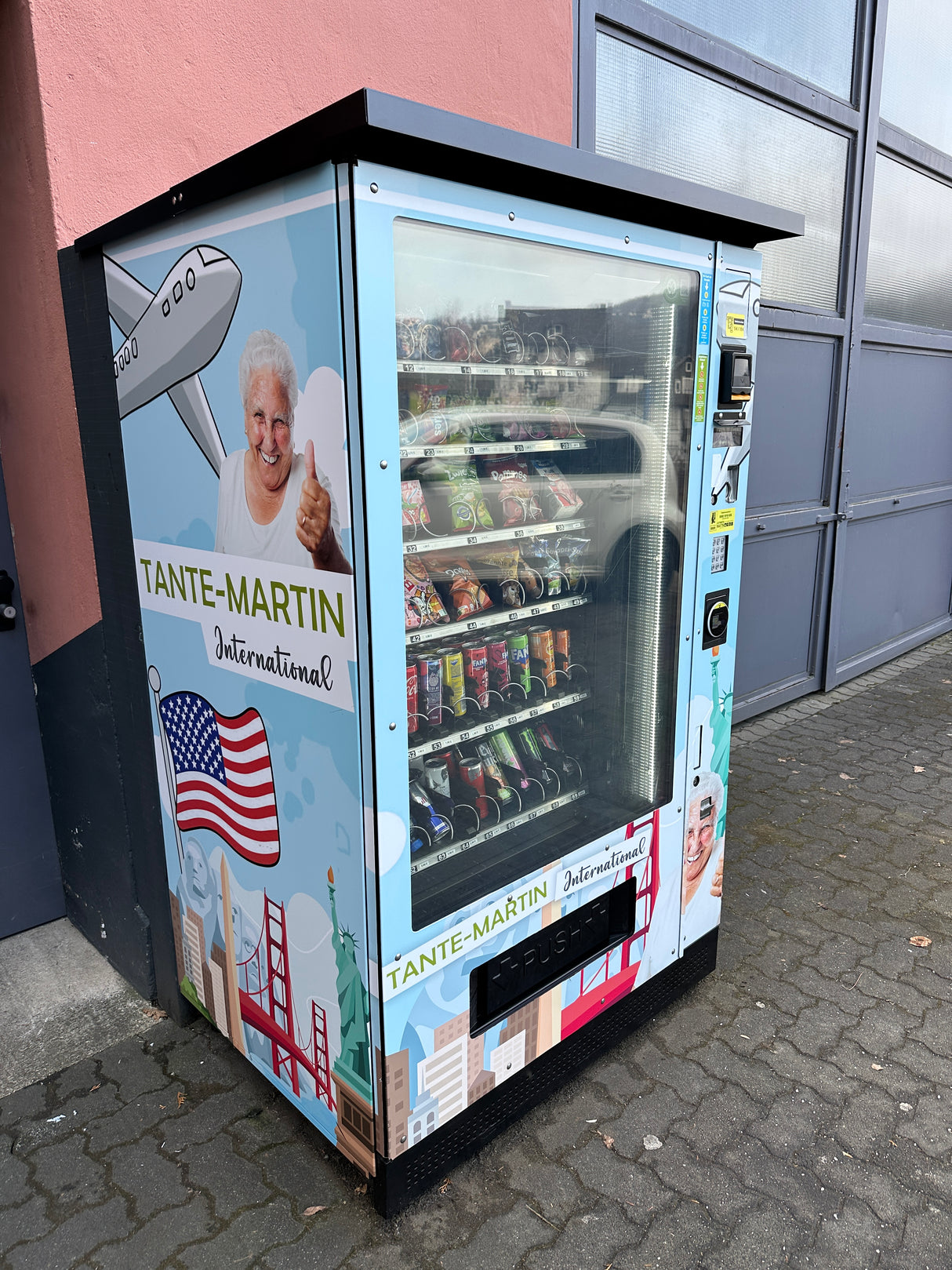 Vendo SMX OD mit Lift & Zahlungssysteme - Outdoorautomat gebraucht